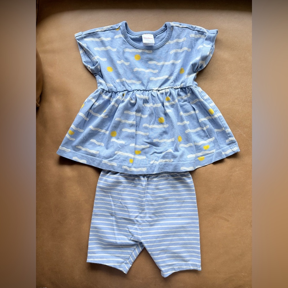 Hanna Andersson Tunic Top and Shirts set